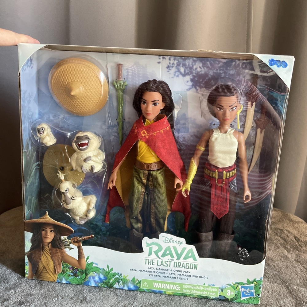 Disney Raya And The Last Dragon Raya, Namaari, and Ongis Figure Pack